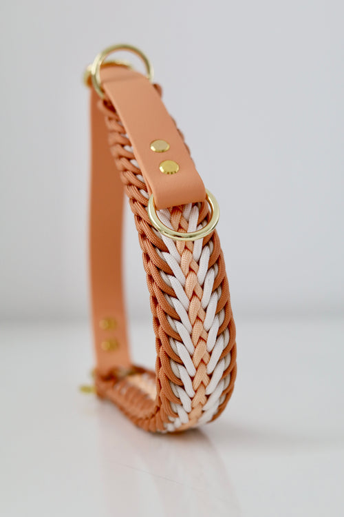 Zugstopphalsband Caramel Hearth